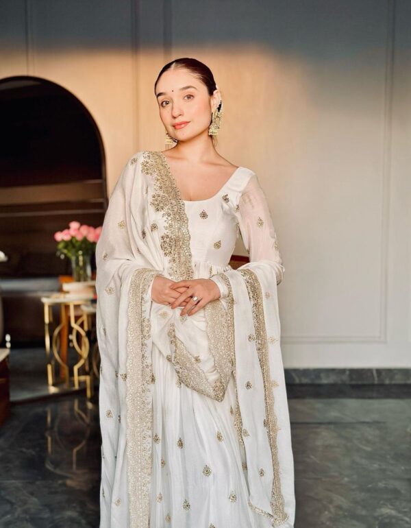 Pearl Empress Luxe Anarkali Gown