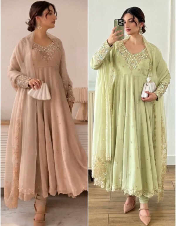 Regal Elysian Anarkali Gown