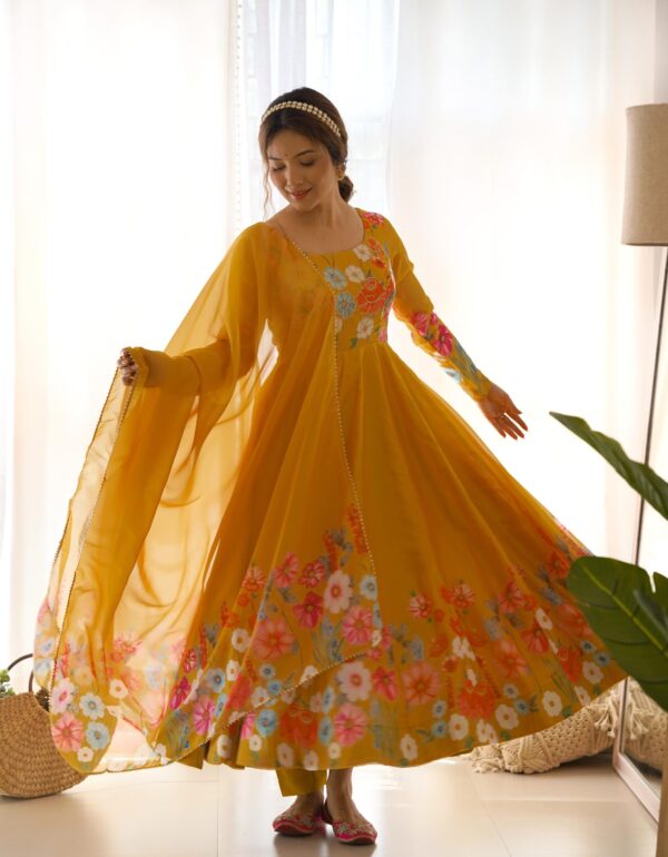 Regal Bloom Designer Anarkali