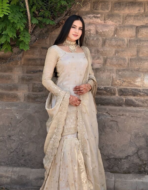 Regal Sparkle Sharara Ensemble