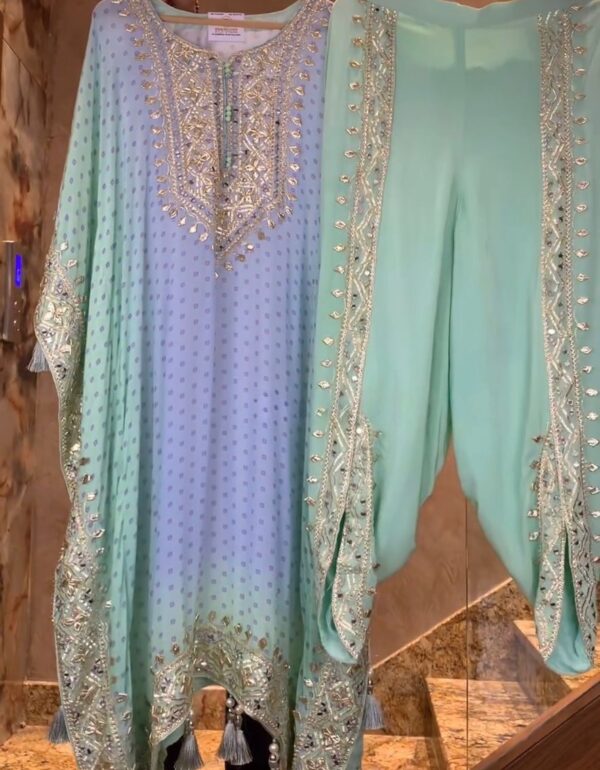 Regal Sunset Luxe Kaftan Set