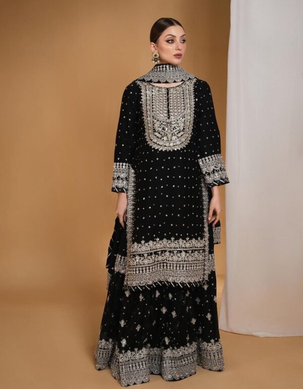 Regal Midnight Luxe Lehenga Ensemble