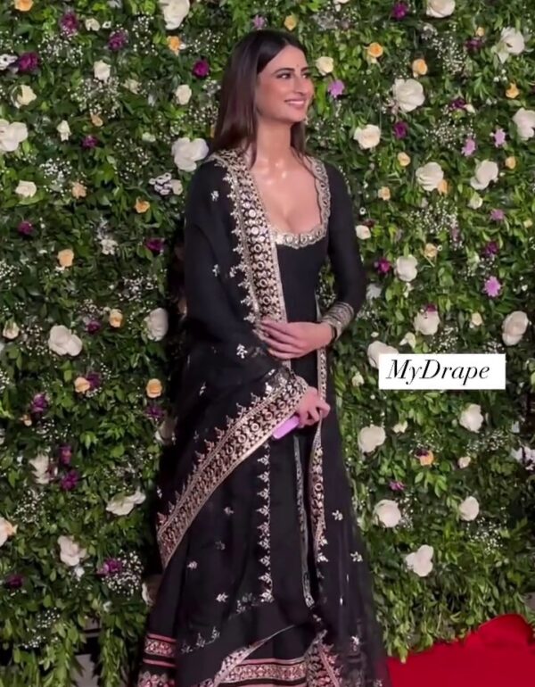 Midnight Luxe Palak Gown