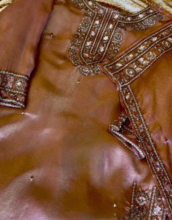 Radiant Elegance Embroidered Suit