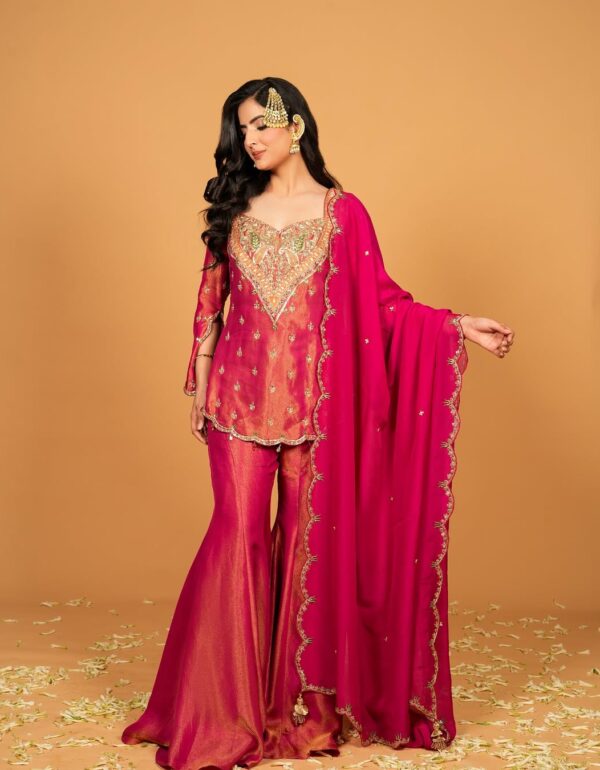 Regal Magenta Luxe Gown