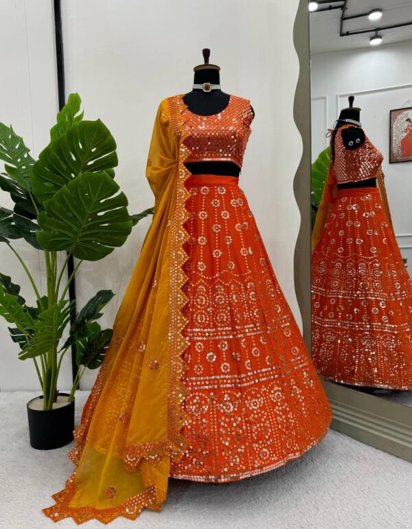 Regal Sunset Luxe Lehenga