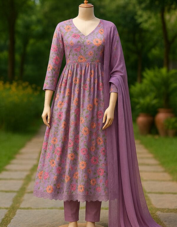 Regal Lavender Luxe Suit Ensemble