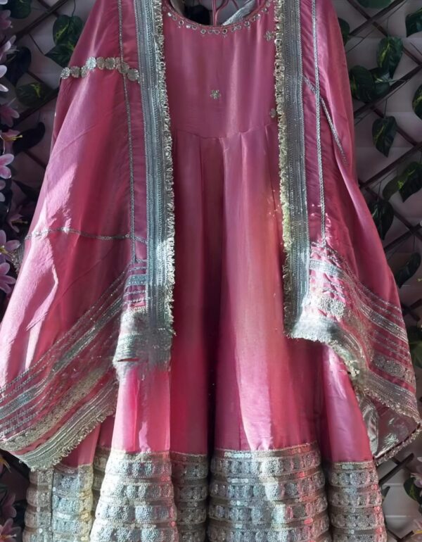 Regal Bloom Zari Anarkali Ensemble
