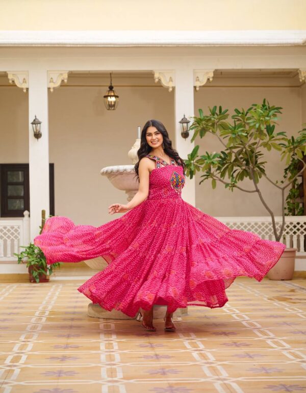 Dandiya Dreams Traditional  Festive Flow Gown