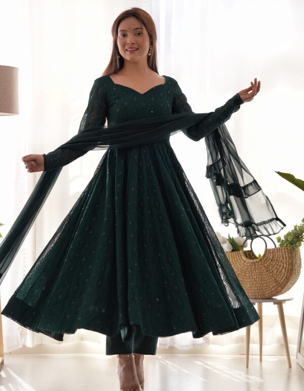Ivory Reverie of Timeless Beauty and Grace Suits