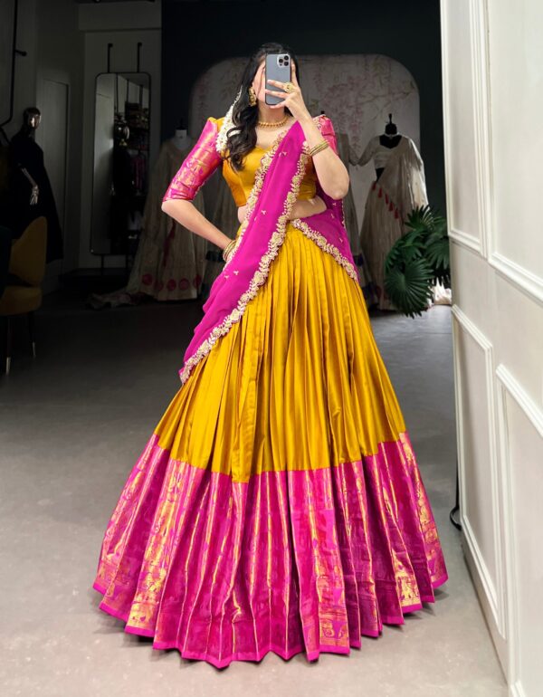 Chaitra A Touch Of South Indian Grace Lehenga Choli