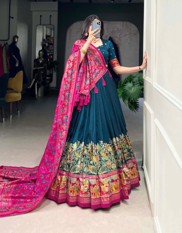 Taniksha Printed With Foil Work Lehenga Choli