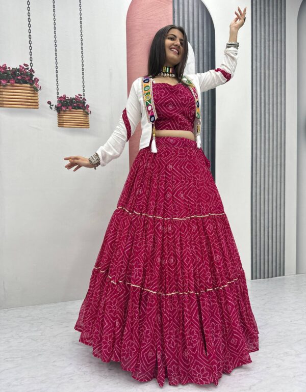 Aarvika Modern Twist Traditional Pink Lehenga Choli