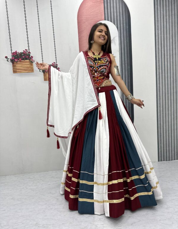 Ishani Regal Maroon Charm Lehenga Choli