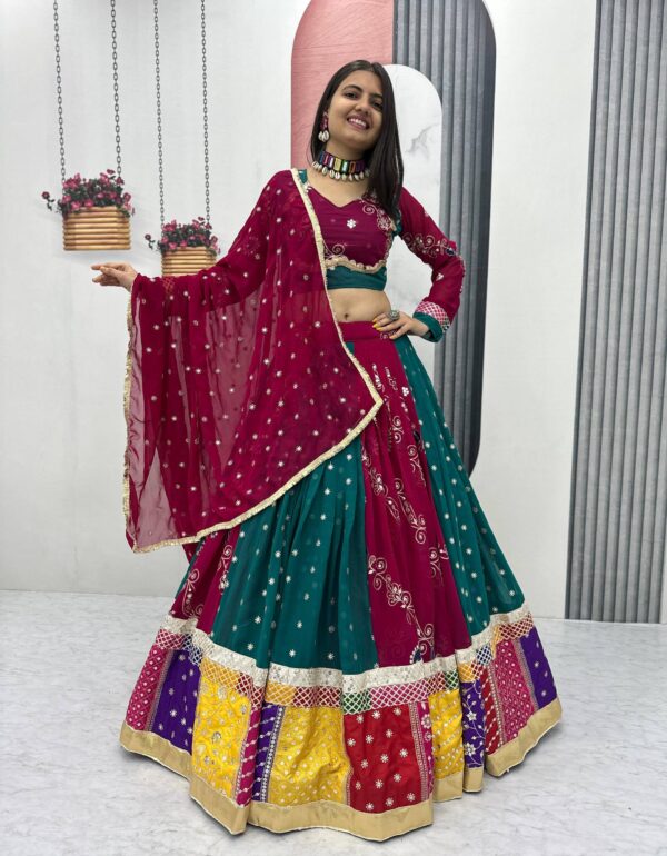 Nidhi Navratri Special Vintage Chaniya Choli