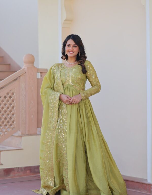 Sitara Embroidered Dreams in Regal Anarkali Set