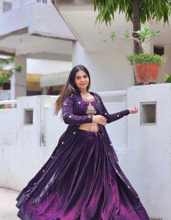 Kohinoor Royale Modern Shrug Lehenga Set