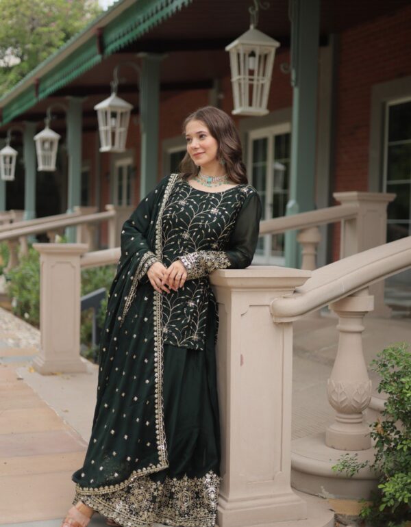 Mystical Moonlight A Regal Sarara Suit Set