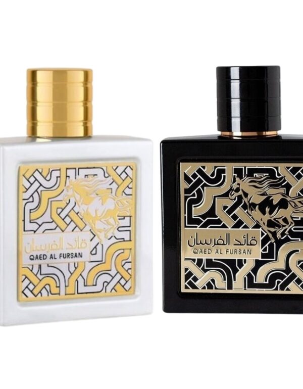Decant/Sample Pack Of Lattafa Qaaed Al Fursan And Lattafa Qaaed Al Fursan Unlimited EDP 10mlX2