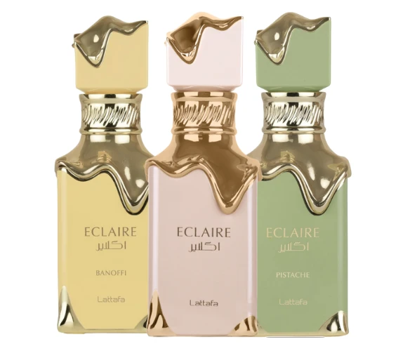 Decant/Sample Lattafa Eclaire Pack ( Banoffi, Eclaire & Pistache ) For Men And Women EDP 10mlX3