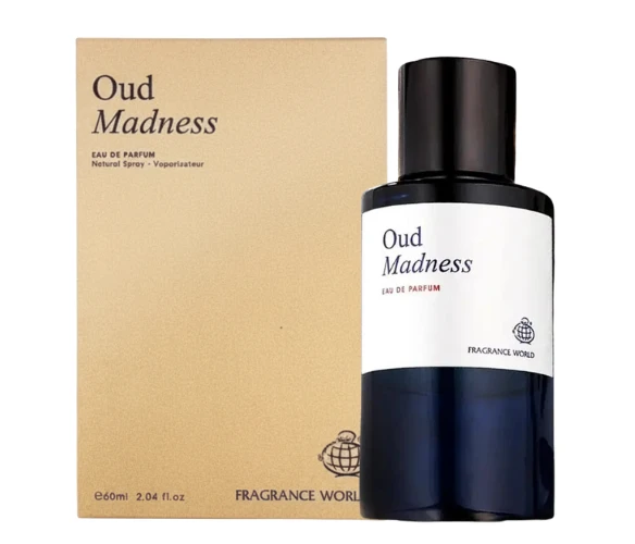 Fragrance World Oud Madness For Men And Women EDP 60ml