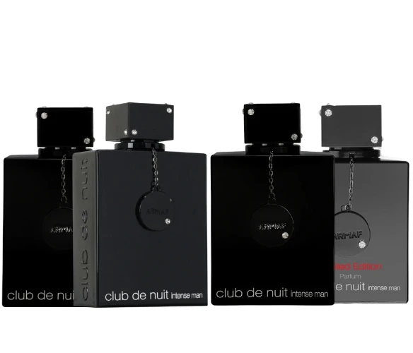 Decant/Sample Armaf Club De Nuit Intense Man Pack (UAE-EDT, EDP, Parfum & Limited Edition Parfum ) 10mlX4