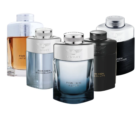 Decant/Sample Bentley For Men Pack (intense, Silverlake, Azure, Absolute,Black Edi,(10mlX5)