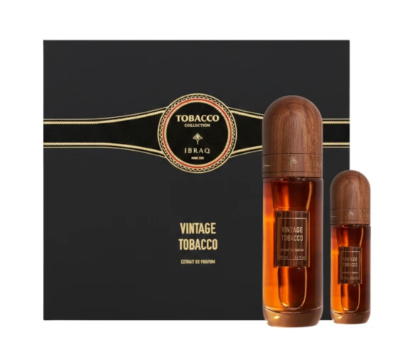 Ibraheem Al Qurashi Tobacco Collection Vintage Tobacco For Men Extrait De Parfum 100ml+10ml