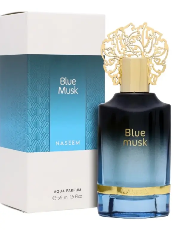 Naseem Blue Musk For Men And Women Aqua Parfum 55ml