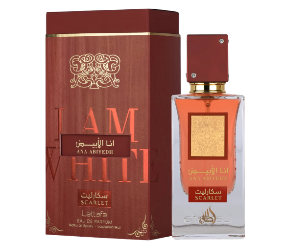 Lattafa Ana Abiyedh Scarlet For Women EDP 60ml