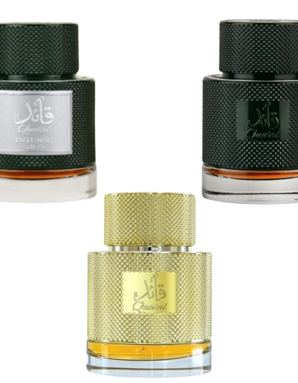 Decant/Sample Lattafa Qaeed Pack, Lattafa Qaaed, Qaaed Intense And Qaaed Al Shabaab EDP 10mlX3