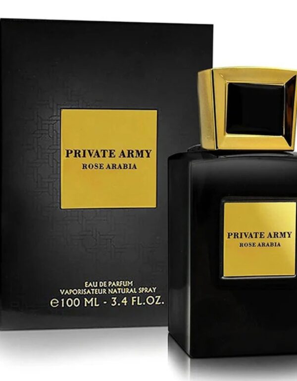 Fragrance World Private Army Rose Arabia For Men And Women EDP 100ml