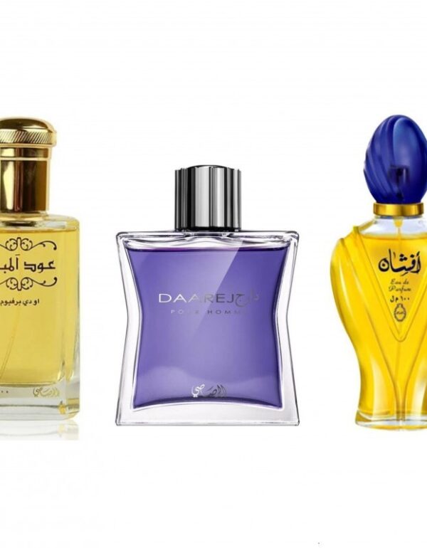 Decant/Sample Popular Rasasi on Budget, Rasasi Afshan, Daarej PH, Oud Al Mubakhar 10ml x3