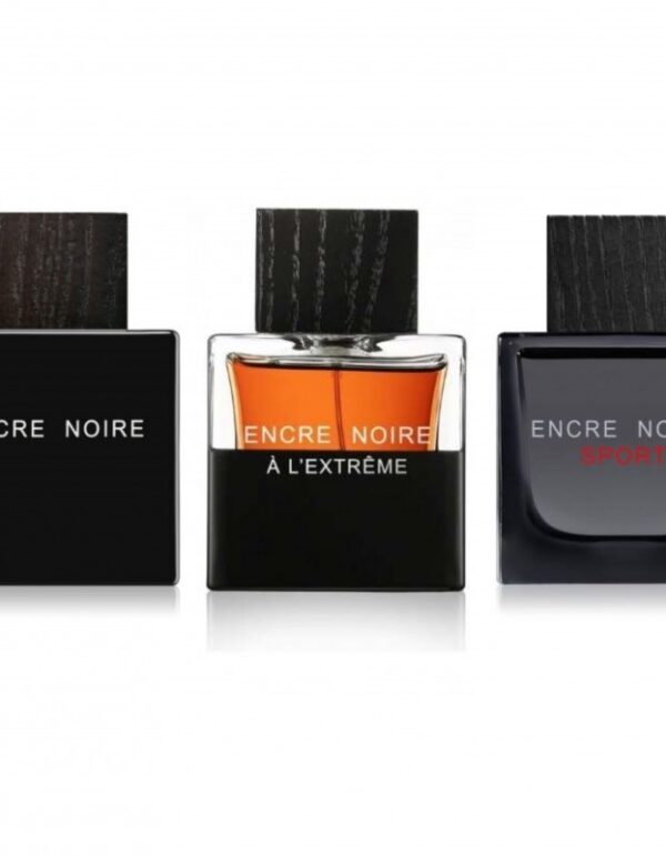 Decant/Sample Encre Noire Series Lalique Encre Noire, Encre Noire Sport, Encre Noire Al'extreme 10ml x3