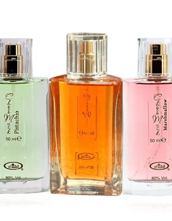 Decant/Sample Pack of Al Rehab Choco Musk ( Choco Musk, Pistachio, Marshmallow ) EDP 10mlX3