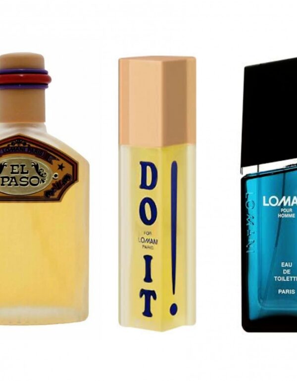 Decant/Sample Best From Lomani, Lomani Pour Homme Original, Lomani Do It, Lomani El Paso 10ml x3