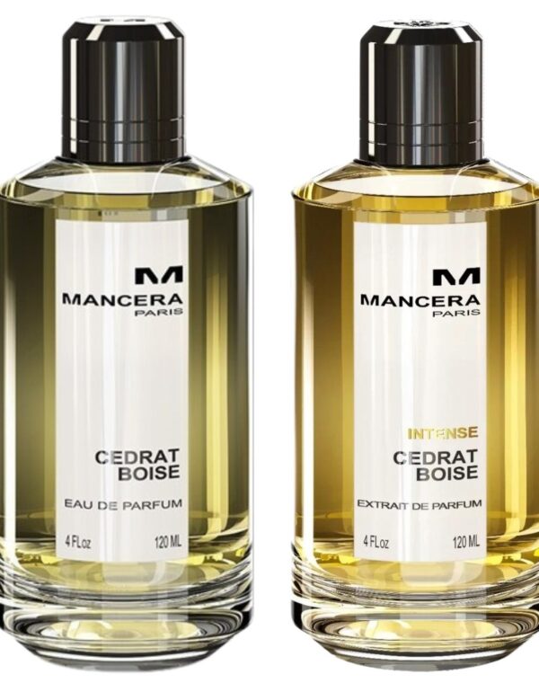 Decant/Sample Pack Of Mancera Cedrat Boise And Mancera Cedrat Boise Intense EDP 10mlX2