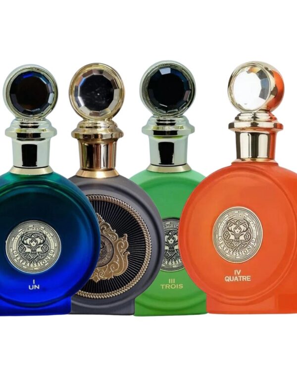 Decant/Sample Pack of Paris Corner North Stag Expressions I Un, II Deux , III Trois And IV Quatre EDP 10mlX4