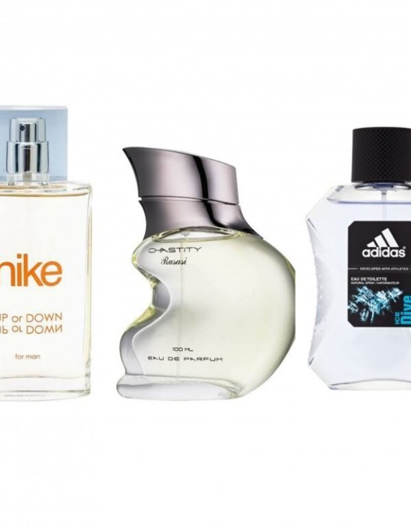 Decant/Sample Budget Summer Adidas Ice Dive, Nike Men Up Or Down, Rasasi Chastity 10ml x3
