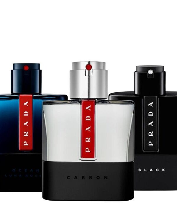 Decant/Sample Prada Luna Rossa Pack ( Ocean EDP, Carbon EDT and Black EDP ) 10mlX3