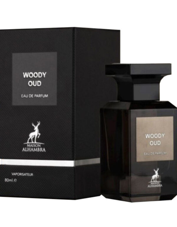 Maison Alhambra Woody Oud  For Men EDP 80ml