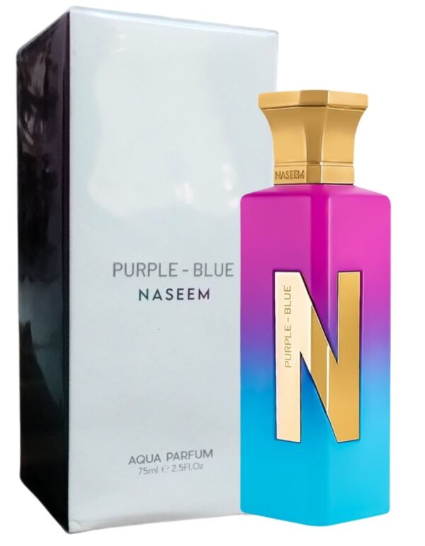 Naseem Purple-Blue  For Men And Women Aqua parfum 75ml